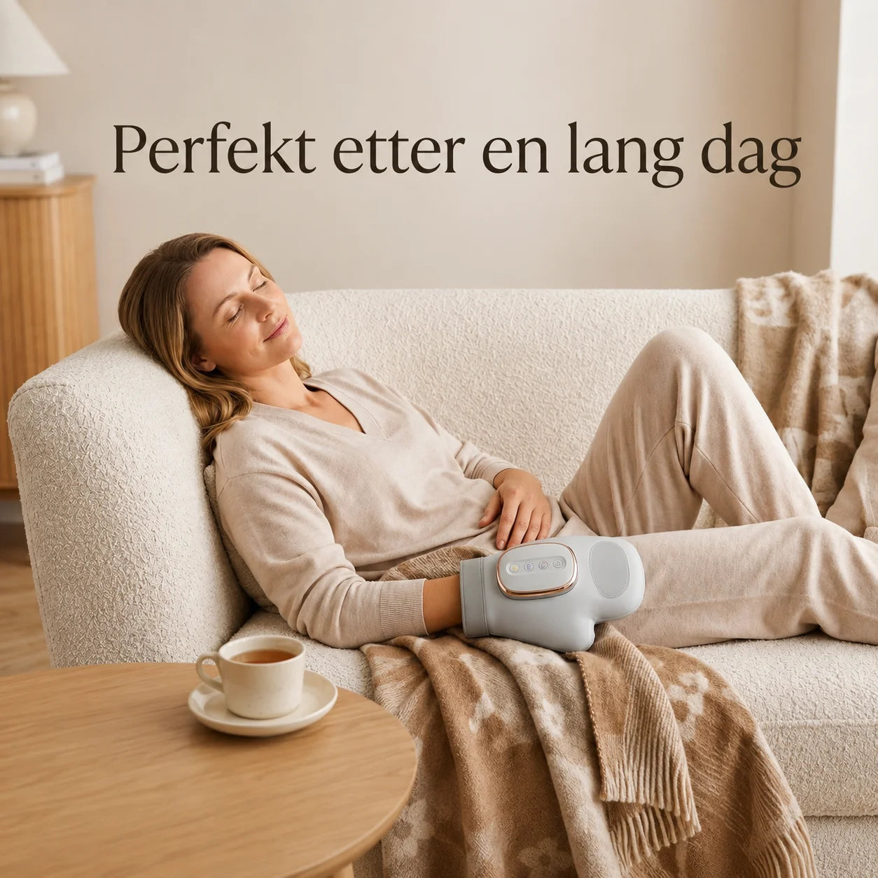 Trådløs håndmassasjeapparat med varme for hender og håndledd – ND3